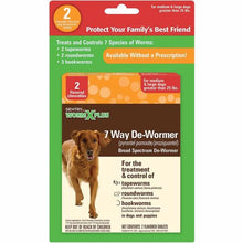 Load image into Gallery viewer, Sentry WormX Plus Dewormer - 2 pill count
