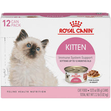 Load image into Gallery viewer, Royal Canin Feline Kitten Thin Slices In Gravy Wet Cat Food 3 oz