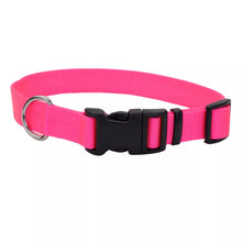 Load image into Gallery viewer, Coastal Adjustable Dog Collar with Plastic Buckle 3/4" - MEDIUM