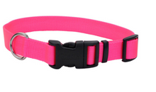 Load image into Gallery viewer, Coastal Adjustable Nylon Dog Collar with Plastic Buckle 5/8 in x 10-14 in - SMALL