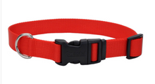 Load image into Gallery viewer, Coastal Adjustable Nylon Dog Collar with Plastic Buckle 5/8 in x 10-14 in - SMALL