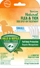 Load image into Gallery viewer, TropiClean Natural Flea & Tick Spot On Treatment for dogs