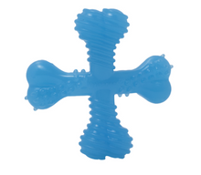 Load image into Gallery viewer, NYLABONE PUPPY CHEW X BONE CHEW TOY - BEEF - SMALL