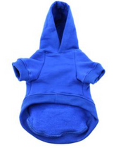 Load image into Gallery viewer, Flex-Fit Dog Hoodie - Blue