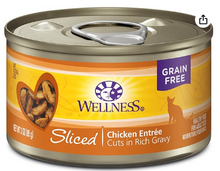Load image into Gallery viewer, Wellness Wet Food Sliced Cat Canned Food 3oz