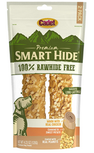 Load image into Gallery viewer, 2 PK. SMART HIDE DOG CHEWS COATED IN OATS - MEDIUM/LARGE