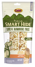 Load image into Gallery viewer, 2 PK. SMART HIDE DOG CHEWS COATED IN OATS - MEDIUM/LARGE