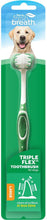 Load image into Gallery viewer, TropiClean Fresh Breath Tripleflex Dog Toothbrush