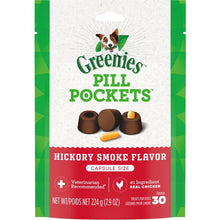 Load image into Gallery viewer, Greenies Pill Pockets Hickory Smoke Flavor Dog Treats