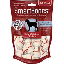 Load image into Gallery viewer, SmartBones Chicken Chew Bones Dog Treats