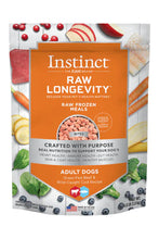 Load image into Gallery viewer, Instinct Longevity Adult 4lb Bites Frozen Raw Dog Food