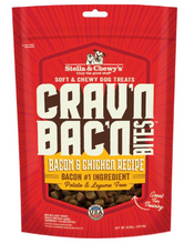 Load image into Gallery viewer, Stella & Chewy Crav'n Bac'n Bites Dog Meal Mixers 8.25oz