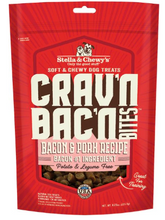 Load image into Gallery viewer, Stella & Chewy Crav'n Bac'n Bites Dog Meal Mixers 8.25oz