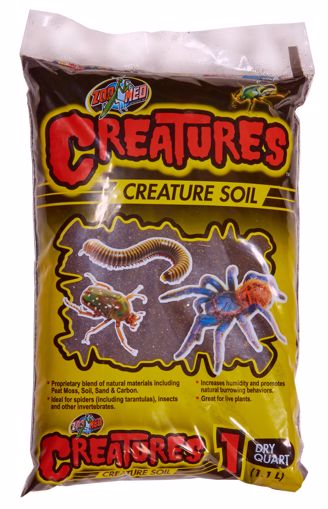 ZOO MED 1 QT. CREATURES CREATURE SOIL