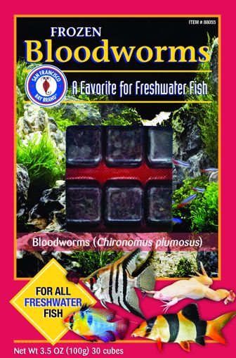 San Francisco Bay Brand Frozen Bloodworms
