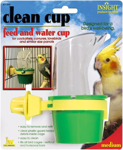 JW Pet Medium Feeder/Water Cup For Birds