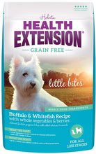 Load image into Gallery viewer, HEALTH EXTENSION GRAIN FREE ~ BUFFALO &amp; WHITEFISH DRY DOG FOOD
