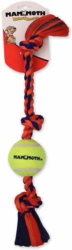 Mammoth 3 Knot Tug Medium W/ Tennis Ball Dog Toy