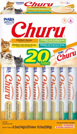 Inaba 20/.5 OZ. CHURU CHICKEN - VARIETY BOX