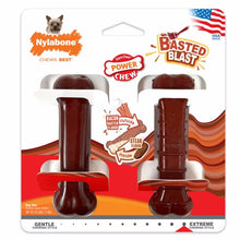 Load image into Gallery viewer, Nylabone 2 PK. POWER CHEW BASTED BLAST DUAL FLAVORED
