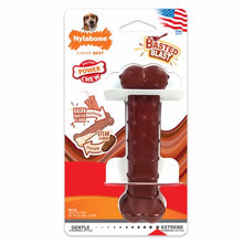 Load image into Gallery viewer, Nylabone Power Chew Basted Blast Dual Bacon Flavored Dog Toy
