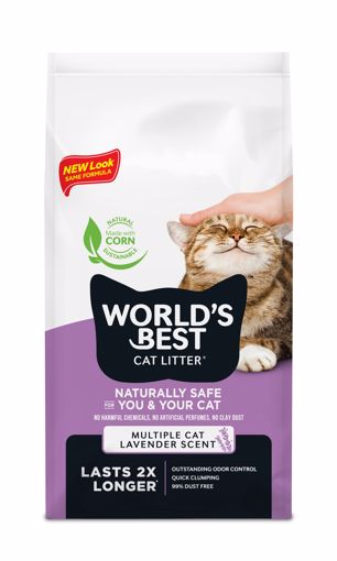 Worlds Best Mutli Cat Clumping Litter Lavender Scented