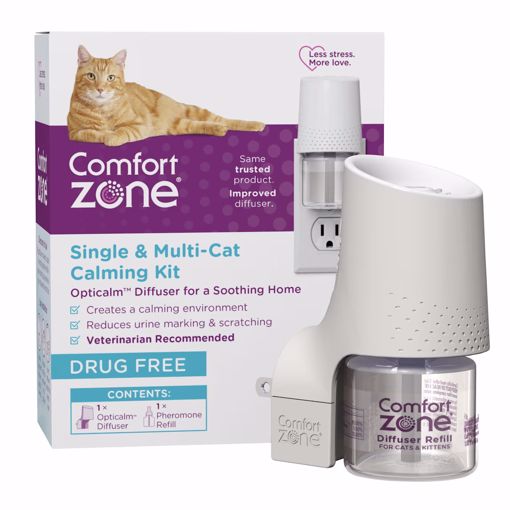 Comfort Zone Single & Multicat Calming Kit W/ Refill