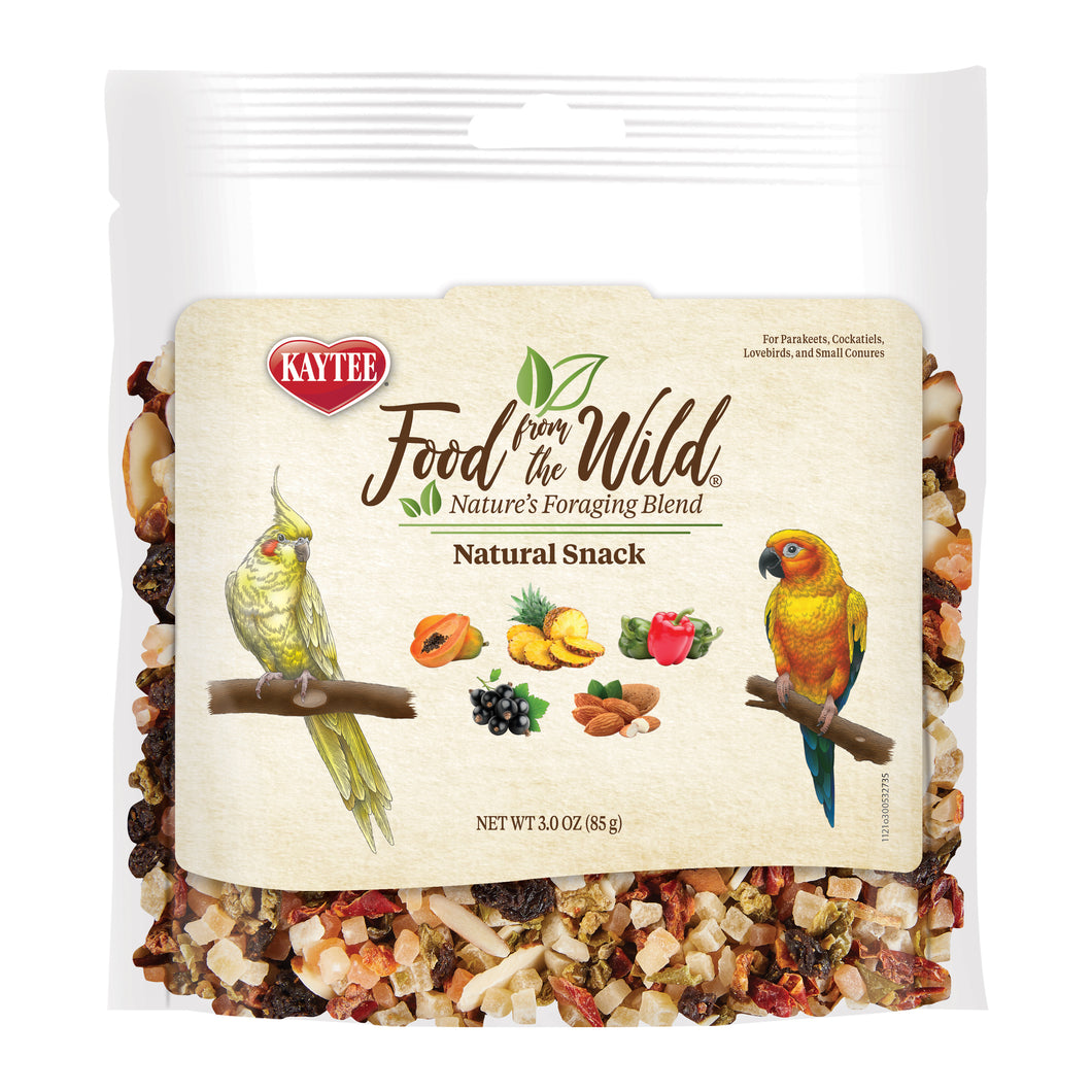 Kaytee Food For The Wild Natural Bird Snack For Lovebirds & Conures