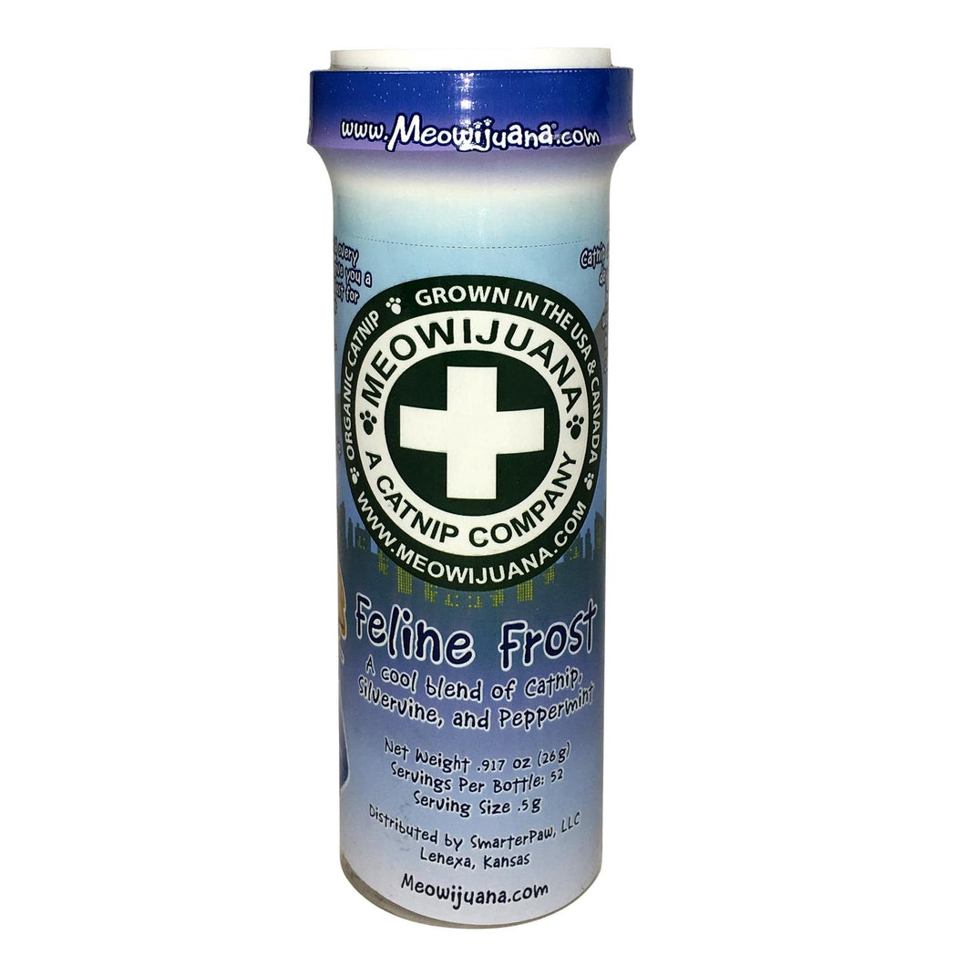 Meowijuana Feline Frost Catnip, Silvervine, and Peppermint Blend 26 g