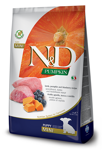Farmina Lamb & Pumpkin Puppy Mini Dry Dog Food