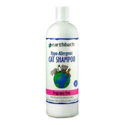 Earthbath Hypo-Allergenic Cat Shampoo, Fragrance-Free