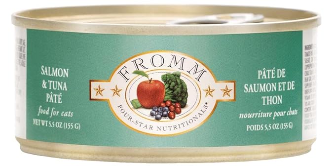 Fromm Four-Star Salmon & Tuna Pate Canned Cat Food