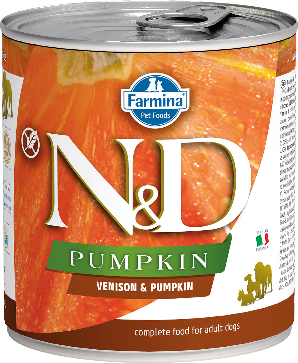 Farmina Venison, Pumpkin, Apple Wet Dog Food