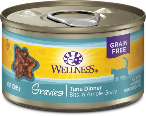 Wellness Complete Health Gravies Tuna Dinner Cat Food