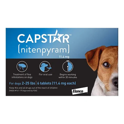 Capstar Blue Flea Control for Small Dogs