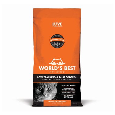 World's Best Cat Litter Multiple Cat Low Tracking Cat litter