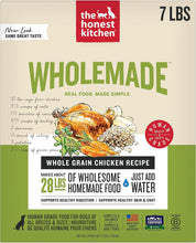 Load image into Gallery viewer, The Honest Kitchen Human Grade Wholemade™ Dehydrated Whole GrainDog Food, 7 lb Box

