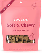 Load image into Gallery viewer, Bocce's Bakery Oven Baked Salmon Recipe Treats for Dogs 6 oz
