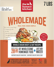 Load image into Gallery viewer, The Honest Kitchen Human Grade Wholemade™ Dehydrated Whole GrainDog Food, 7 lb Box
