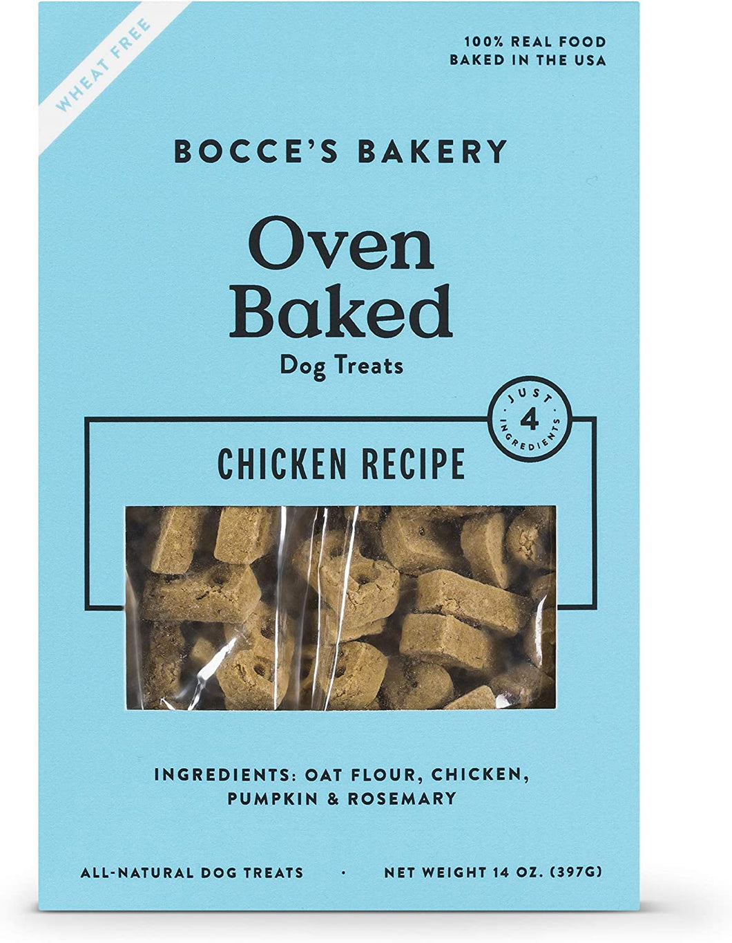 Bocce's Bakery Wheat Free Oven Baked Chicken Recipe 14oz