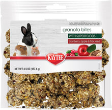 Load image into Gallery viewer, Kaytee Granola Bites with Superfoods for Small Animal, 4.5oz
