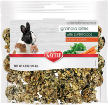 Load image into Gallery viewer, Kaytee Granola Bites with Superfoods for Small Animal, 4.5oz
