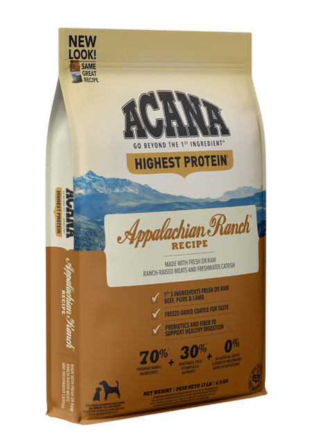 Acana Appalachian Ranch Grain-Free Dry Dog Food