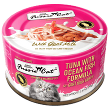 Load image into Gallery viewer, Fussie Cat Super Premium Goat&#39;s Milk Gravy Wet Cat Food, 2.47 oz
