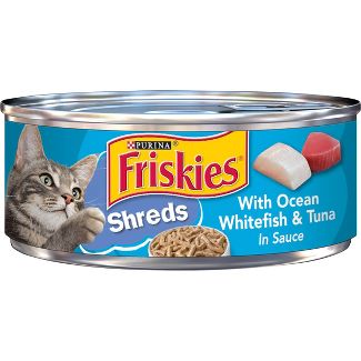 Purina Friskies Whitefish Tuna Gravy Wet Cat Food - 5.5oz
