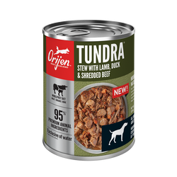 ORIJEN DOG GRAIN FREE STEW Tundra 12.8OZ Wet Dog Food