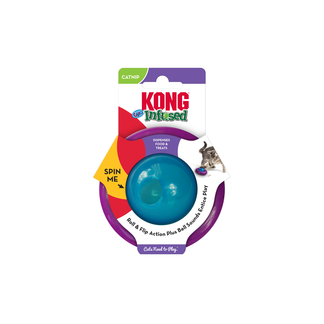 Kong Catnip Infused Gyro Cat Toy
