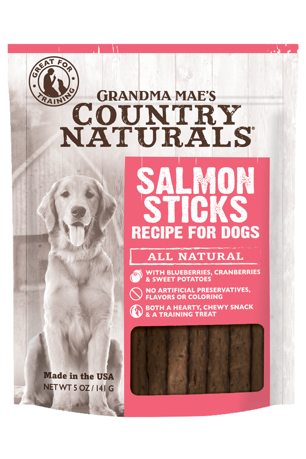 Grandma Mae's Salmon Sticks Dog Treats