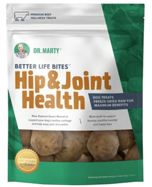 Dr. Marty Better Life Bites Hip and Joint Health Dog Treats