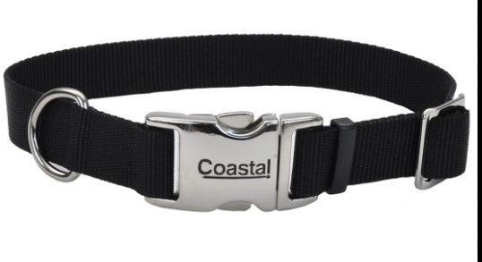 Coastal Pet Products Titan Metal Buckle Adjustable Nylon 5/8